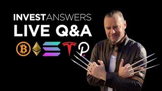  IA Q&A: Your Q's Answered. BTC ETH DOT Exit Strategy, SOL $COIN $TSLA and more 