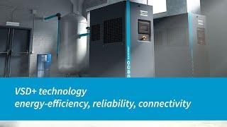 Atlas Copco | VSD+ technology | energy-efficiency, reliability, future-proof connectivity