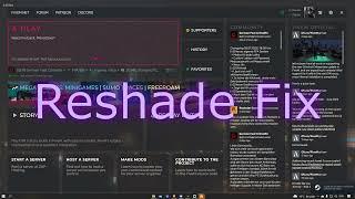 [Reshade fix] FiveM Reshade Geht nicht!