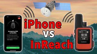 SHOULD YOU TRUST APPLE WITH YOUR LIFE? // iPhone 14 Satellite Emergency SOS  vs InReach