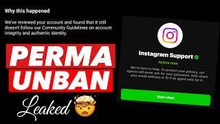 INSTAGRAM ACCOUNT UNBAN METHOD | PART #1