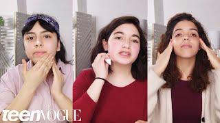 Alexandria Ocasio-Cortez Campaign Volunteers Try Her Skincare and Beauty Routine | Teen Vogue