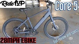 Ride1Up Core 5 Stealth Ebike Review and Specs -$1095