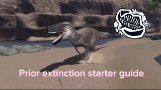 Starter guide for Prior Extinction! | Roblox Prior Extinction