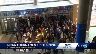 March Madness: NCAA Tournament returning to Des Moines in 2028