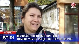 Dezamăgiți de haosul din țară oamenii vor un președinte pentru popor