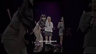 BLACKPINK Lisa CATCHES A Hidden Camera Stuffed Animal On Stage...!