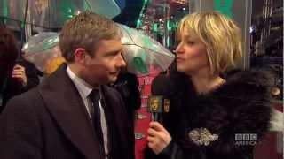 BAFTA 2013 Martin Freeman clips1