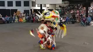 Sr Men's Fancy @ Shelton Powwow 2018 (Perry Thompson VS Gary Smith)