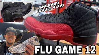 Air Jordan 12 Flu Game 2025 Sneaker Shopping Mall Vlog Review, adidas AE Chrome,Nike  Flightposite