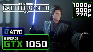 STAR WARS BATTLEFRONT 2 GTX 1050 | i7 4770 | 1080p, 900p, 720p Benchmarks