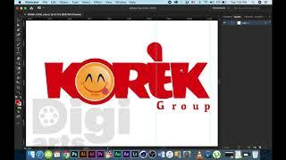 Creation de logo by DigiArts and Koze Media - Korek Group