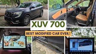 INDIA'S BEST XUV700 | AUTOMATIC FOOTREST | RAZR HEADREST SCREEN | VENTILATED SEATS  9550010888