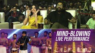 Mind Blowing  | Pushpa Songs Chenda Melam Live Performance | Allu Arjun & Rashmika Reaction