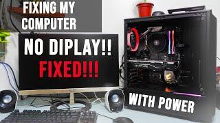 Paano mag Troubleshoot ng With POWER BUT NO DISPLAY Computer! STEP by STEP(FIXED) || RMKV PH