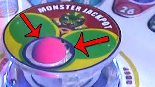 Monster Drop Arcade Game MAJOR Jackpot EXTREME WIN!