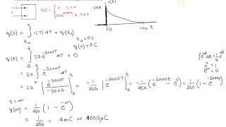 Ideal basic circuit element - Example 3 Total Charge Transferred