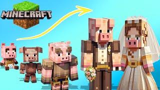 MINECRAFT 2024 Growing Up Compilation | Cartoon Wow