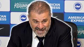 'UNACCEPTABLE! Lost the duels, lacked intensity!' | Ange Postecoglou | Brighton 3-2 Tottenham