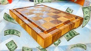 EARNED A MILLION FROM CUTTING BOARDS!