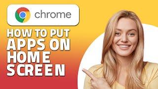 How to Put Apps on Chromebook Home Screen! (Quick & Easy)