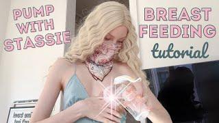 [4K] Breastfeeding Tutorial with Stassie | Milk Pump Tips
