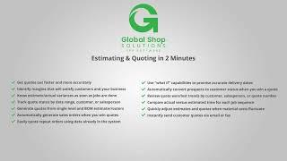 Estimating & Quoting in 2 Minutes