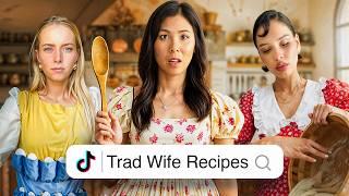 I Tested Controversial TRAD WIFE Recipes!‍