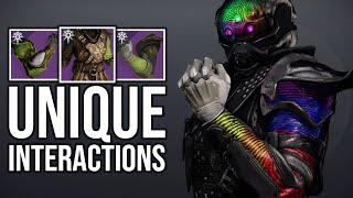Unique Interactions With The NEW Seasonal Armor! - Destiny 2 Heresy