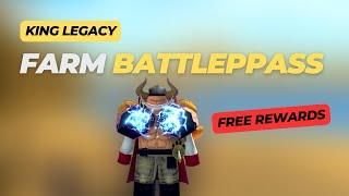 How to Farm Battlepass EXP Fast (All Daily Quests) - King Legacy