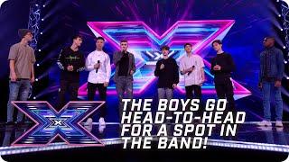 The Boys go HEAD-TO-HEAD for a spot in the band! | X Factor: The Band | Arena Auditions