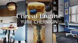 Student's work interior in Unreal Engine 5 | Yurii Chernigin | Unreal Engine at ARHI TEACH