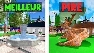 J'AI TESTÉ LES MEILLEURES VS LES PIRES COPIES DE BROOKHAVEN ROBLOX