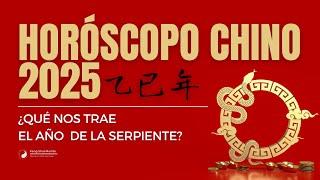 HORÓSCOPO CHINO 2025: PREDICCIONES PARA TODOS LOS SIGNOS EN EL AÑO DE LA SERPIENTE.