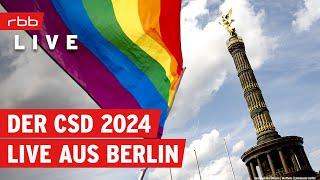 CSD Berlin 2024: Live von der Demo | Christopher Street Day