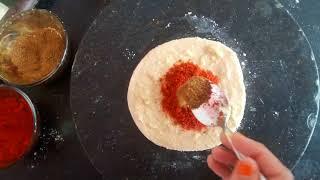 Savaji Special Charaku Chapathi / Red Chilli Roti /  Food & Fashion