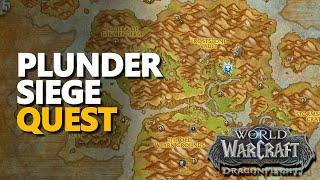 Plunder Siege WoW Quest