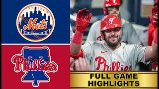 Mets vs. Phillies Game Highlights (9/15/24) | MLB HIGHLIGHTS TODAY