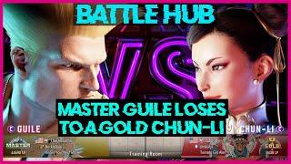 [SF6] Battle Hub Upset Master Guile lost to a Gold Chun-Li