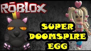 HOW TO GET THE ROUNDCAT EGG ON GAME SUPERDOOMSPIRE FROM EGG HUNT 2020!