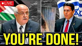 Palestine & Israel Clash at UN: Tensions Explode Over Gaza War Debate!