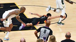 Holiday Rips Booker Lobs Giannis In Clutch Game 5! 2021 NBA Finals Bucks vs Suns