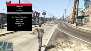 GTA 5 PC MODS - NEARBY PEDS MENU