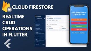 Flutter Tutorial - Cloud Firestore | Flutter Firestore CRUD | Flutter Firestore Tutorial