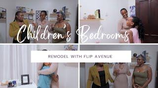 VLOG// CHILDREN’S BEDROOM REMODEL WITH FLIP AVENUE + BLAKE & BIANCA’S REACTION?!