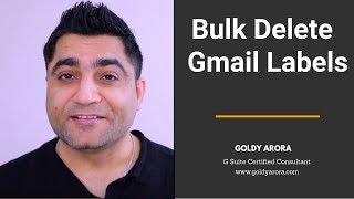 Delete Gmail Labels in bulk with Labels Manager for Gmail mov