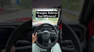 Jeep Wrangler Rubicon Mileage !!