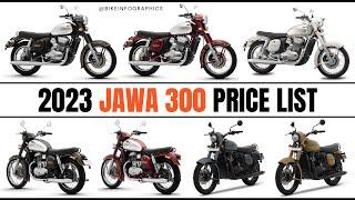 2023 Jawa Price List in India  [Standard/Classic Models]