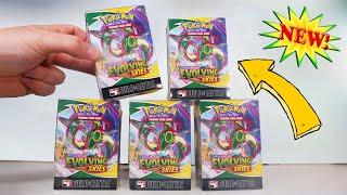 Opening 5 Pokemon Evolving Skies Build & Battle Boxes!