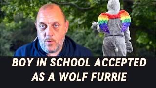 School pupil identifies as a WOLF in first case of 'species dysphoria'.